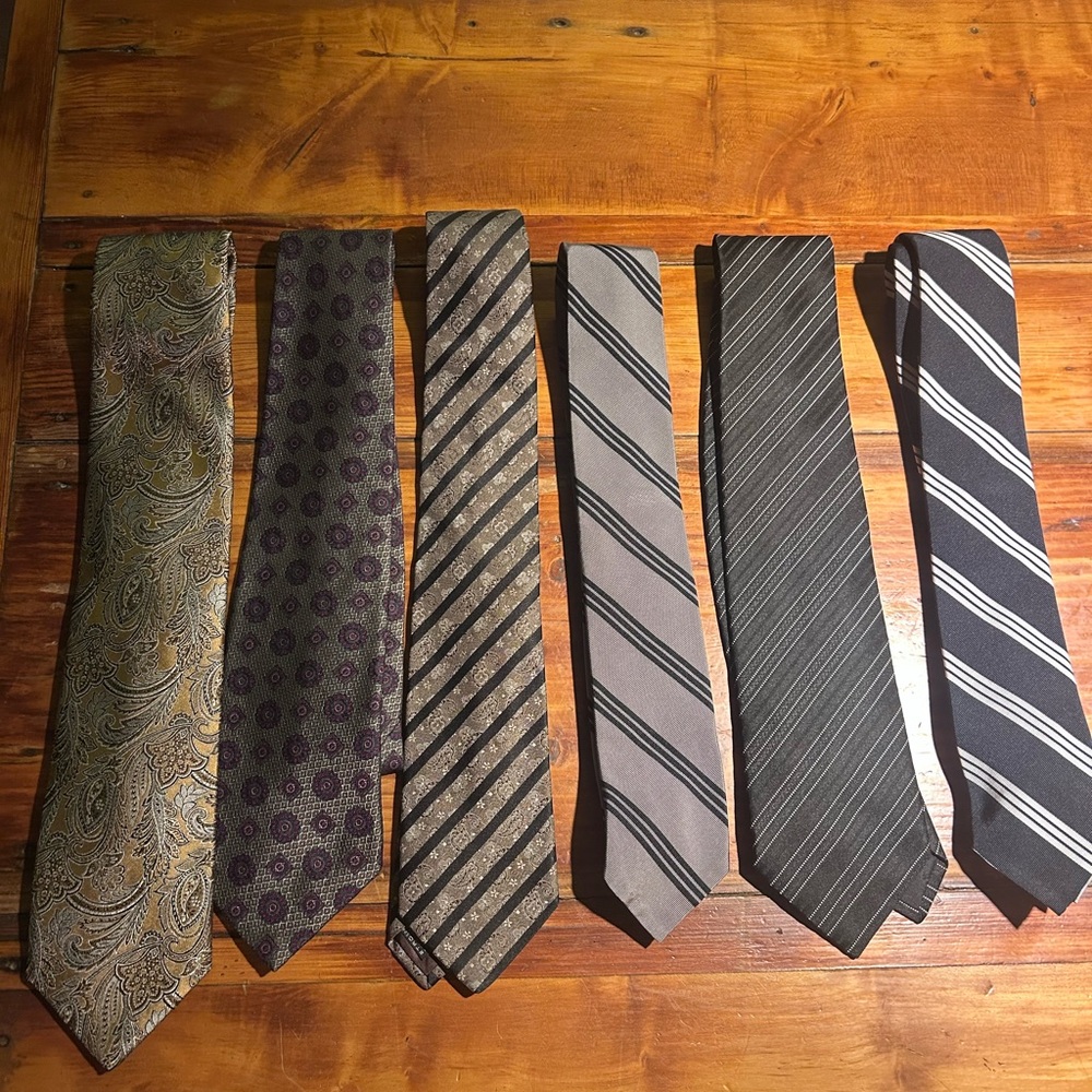Robert Talbott, Nordstrom, Etro, Black Feece & Charvet Assortment of Ties